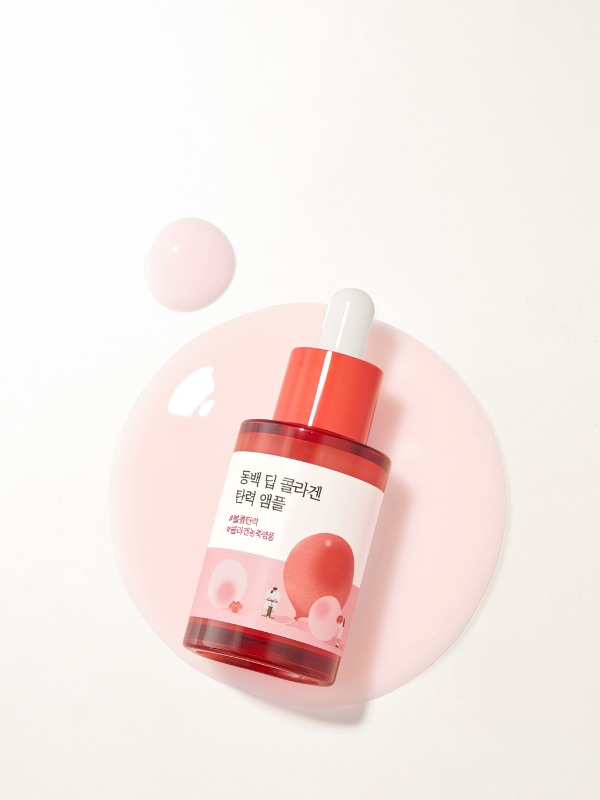 Ampoule Raffermissante au Collagène Profond Camellia de Round Lab 30 ml