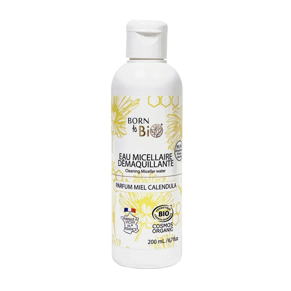 Eau Micellaire Démaquillante Miel Calendula  - Certifiée Bio-0
