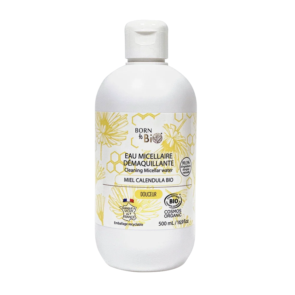Eau Micellaire Démaquillante Miel Calendula  - Certifiée Bio-3