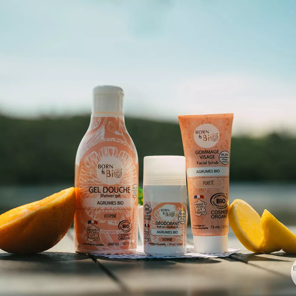 Gommage Visage Agrumes - Certifié Bio