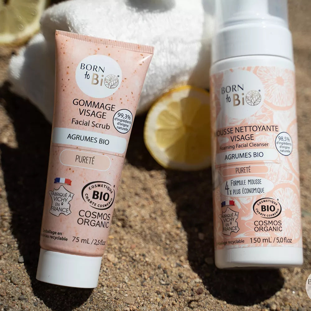 Gommage Visage Agrumes - Certifié Bio