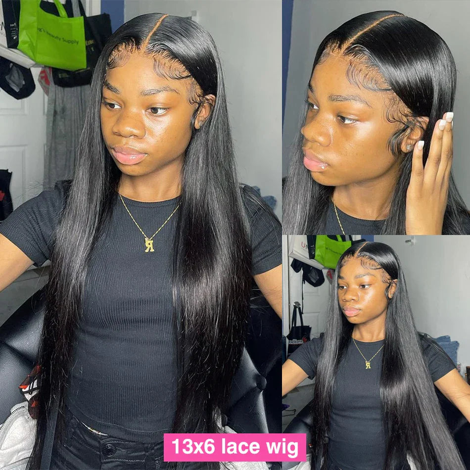 Wiggogo 30 Inch HD Lace Frontal Wig