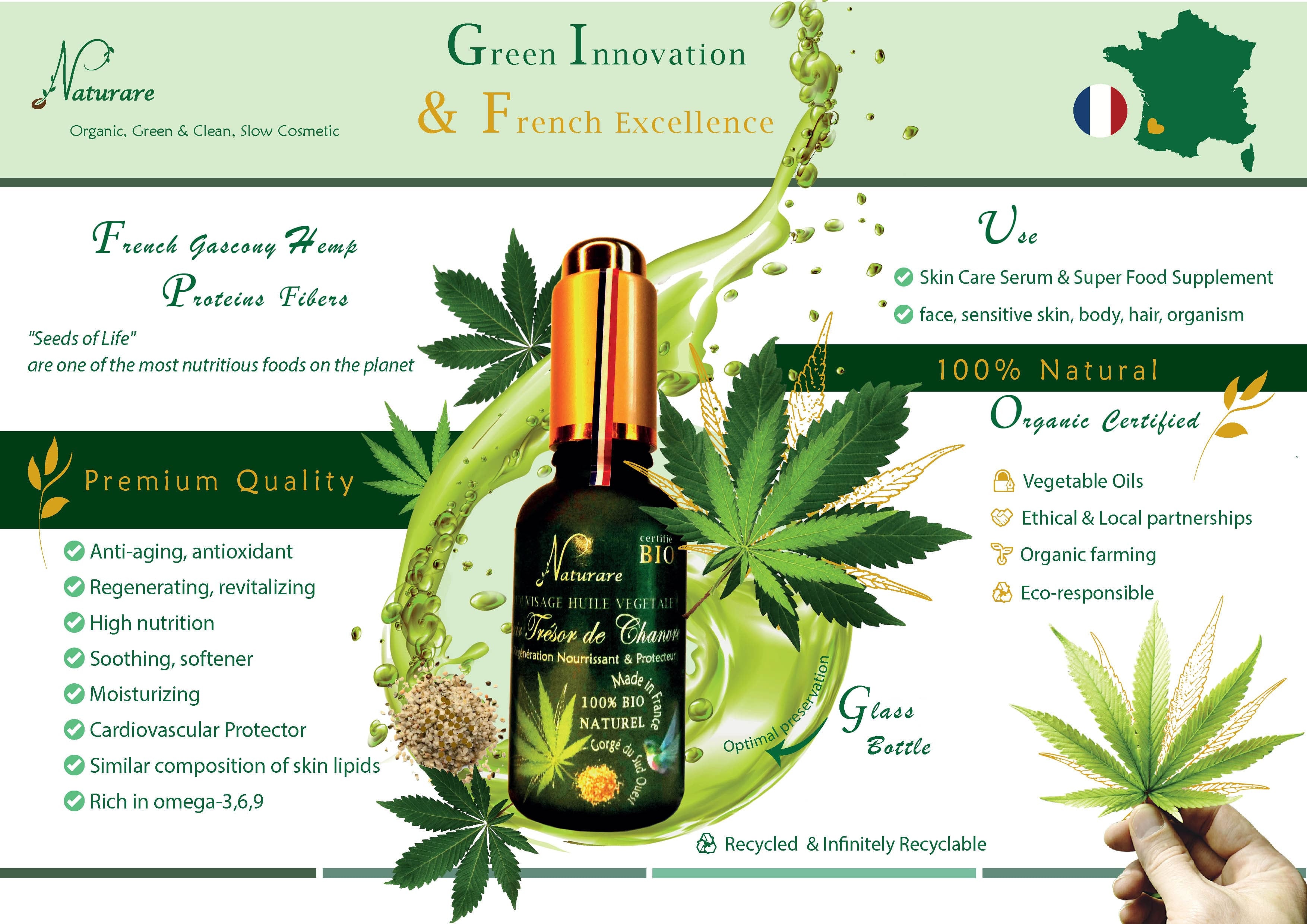 VEGETAL RADIANCE DUO PACK - Elixir Serum Vegetable Oil Food Supplement