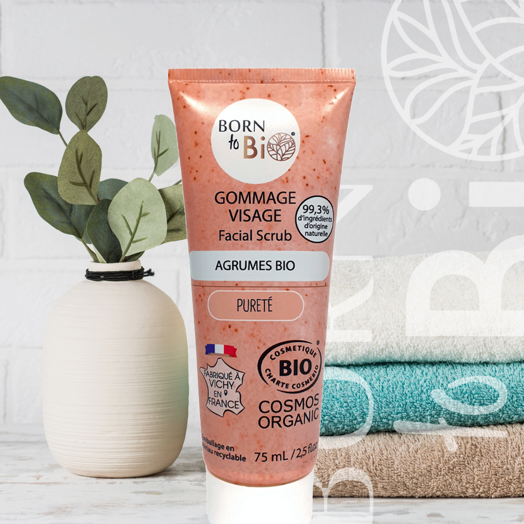 Gommage Visage Agrumes - Certifié Bio