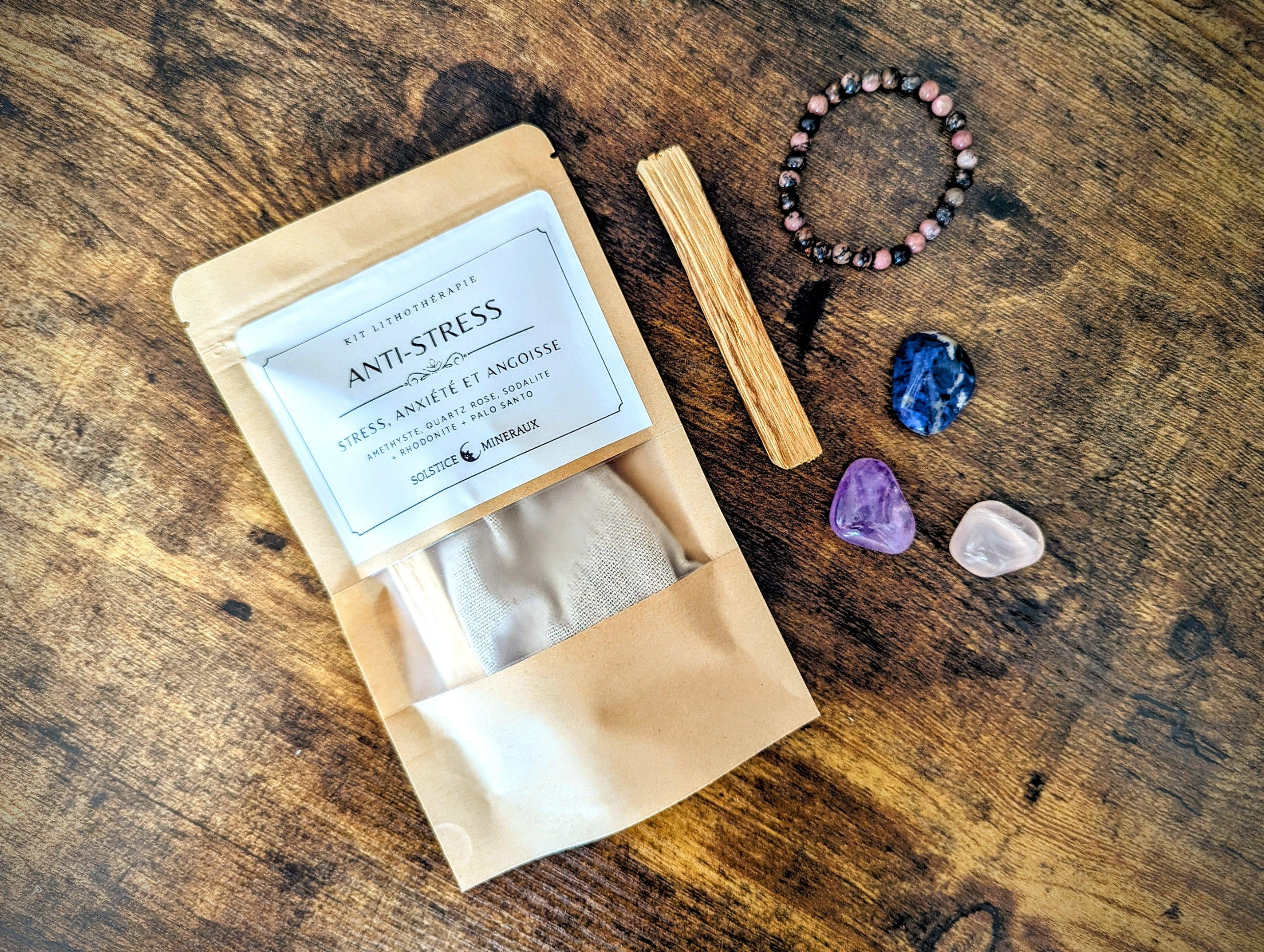 Kit litho: Anti-stress - Stress, Anxiété et Angoisse