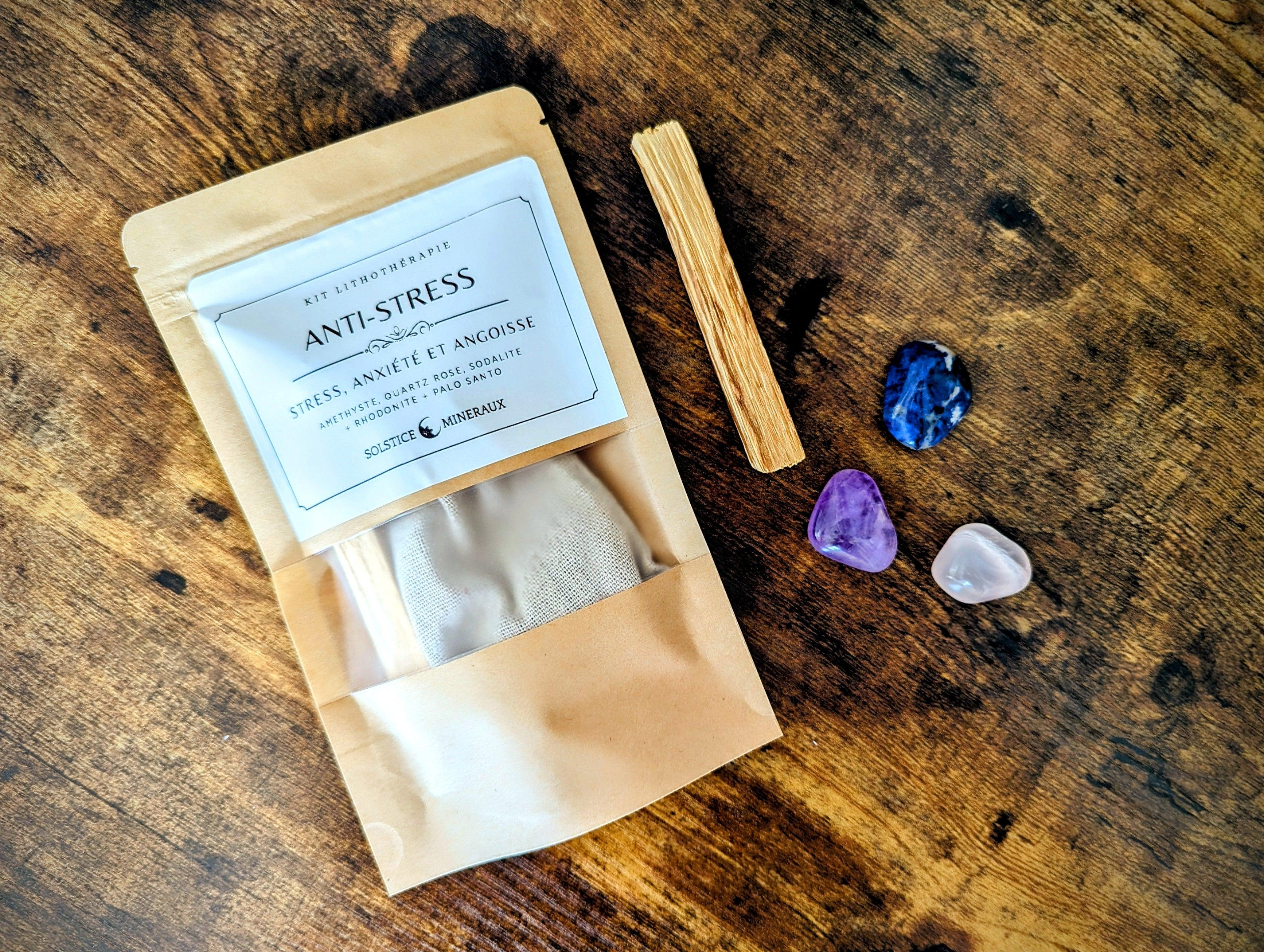 Kit litho: Anti-stress - Stress, Anxiété et Angoisse